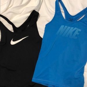 Nike pro tank tops